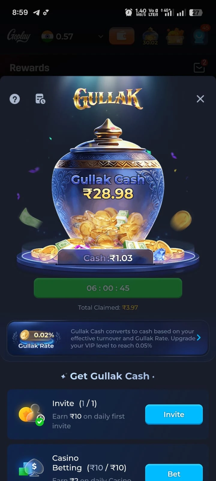 GoPlay Lucky Spin Wheel Dashboard
